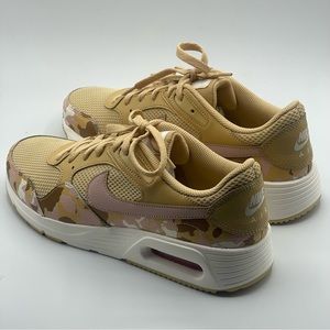 NIB Nike Air Max SC Women's Sneakers Sesame Pink Camo Tan  Running Size 11 Women